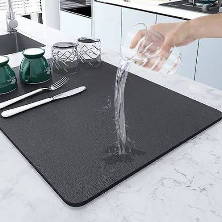 Super Absorbent and Quick-Dish Drying mat